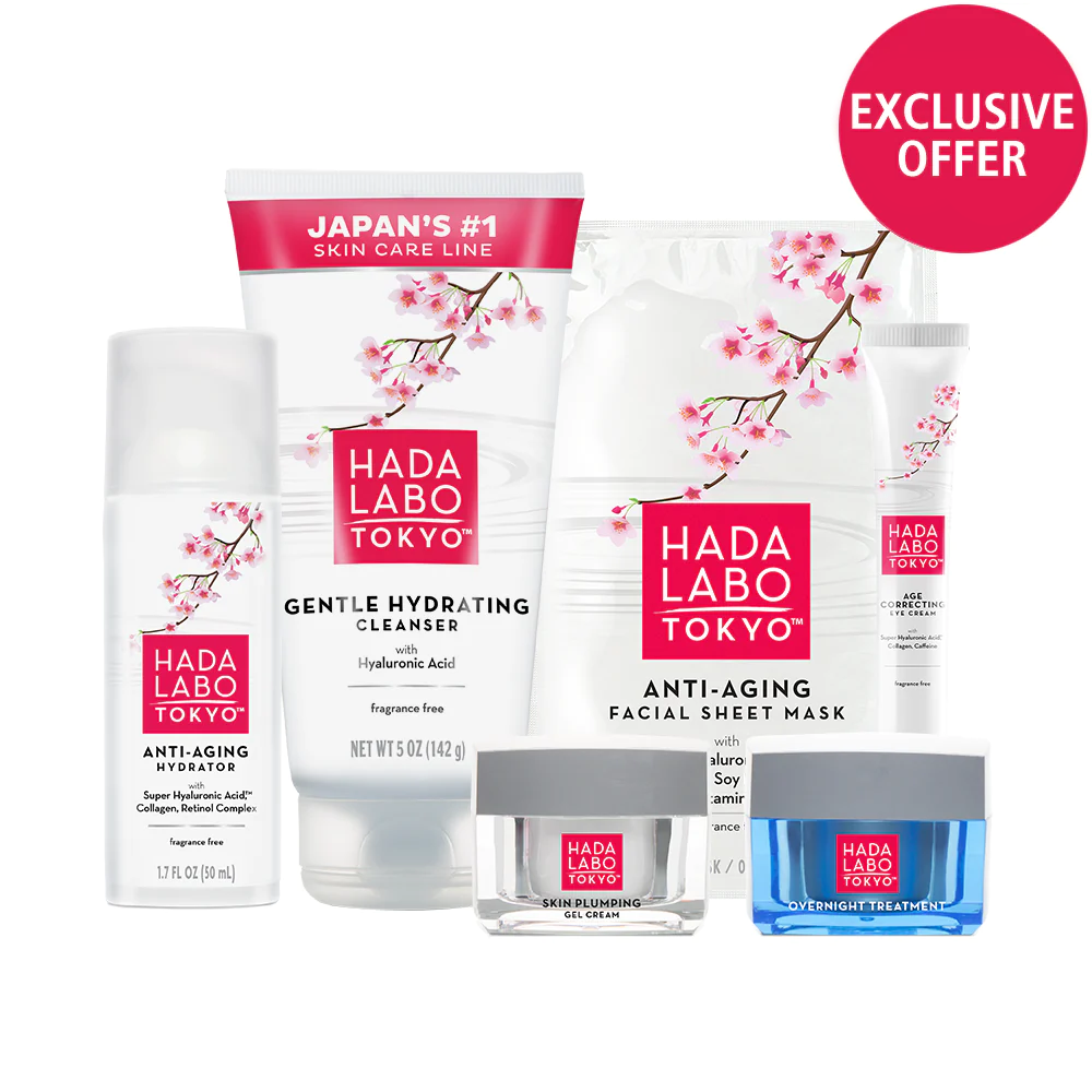 Bundle: Complete Skincare Collection Gift Set - Hada Labo Tokyo